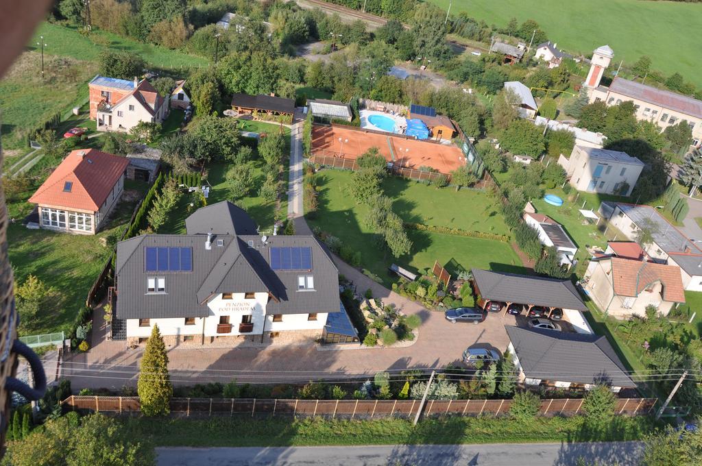 Penzion Pod Hradem Potštejn Exterior foto